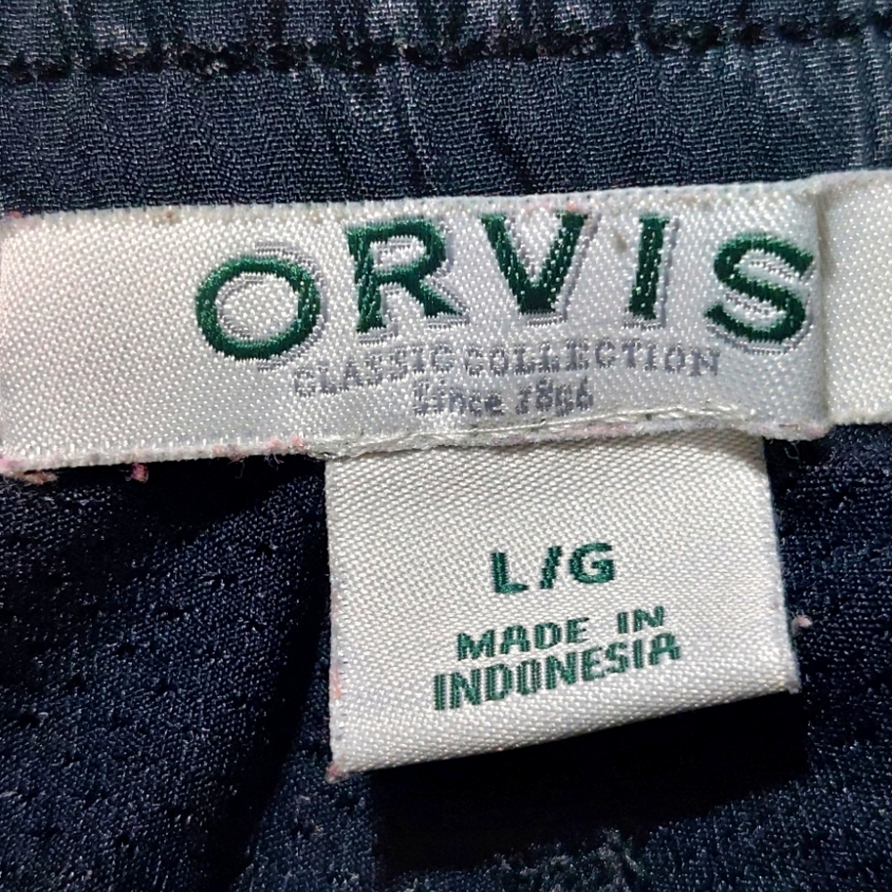 Orvis Dark Blue Patterned Skort - image 11